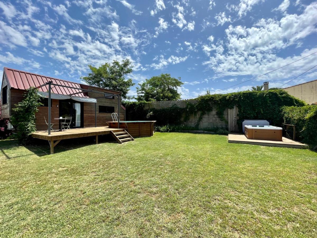 Myinsolite - Tiny-House, Jacuzzi, Brasero, Piscine Aigues-Mortes Exterior foto